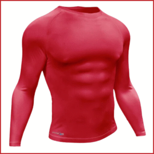 Precision Essential Baselayer Long Sleeve (Players) PRB041XSW (Red)