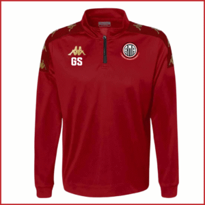 Kappa Gassolo 1/4 Zip Training Sweatshirt (331G3HW) Red/Red DK Dahila