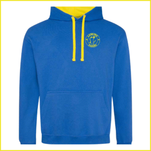 AWD Varsity Hoodie (JH003) Royal Blue/Sun Yellow