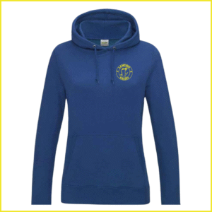 AWD Ladies College Hoodie (JH001F) Royal Blue