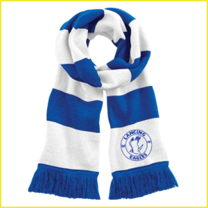 Beechfield Stadium Scarf (BB479) Bright Royal/White