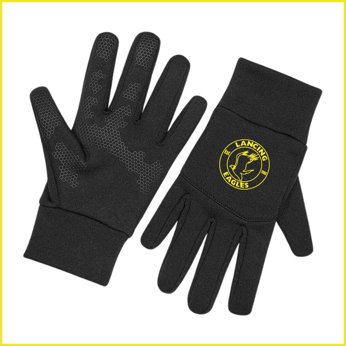 Beechfield Sports Tech Soft Shell Gloves (BB310) Black