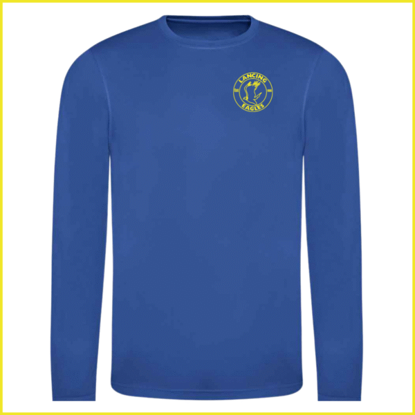 AWD Cool Long Sleeve Wicking T-Shirt (JC002) Royal Blue