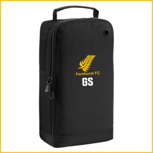 Bagbase Athleisure Sports Shoe/Accessory Bag (BG540) Black (8 Litres)