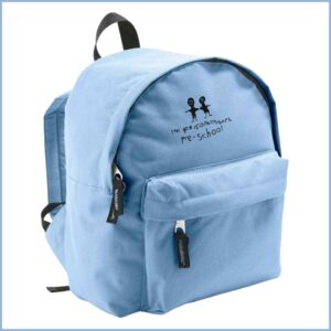 SOL'S Kids Rider Backpack (70101) Sky Blue ((30x25x12cm)
