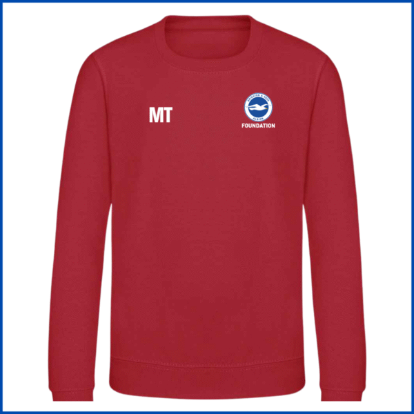 AWD Sweatshirt (JH030B - JH030) Fire Red