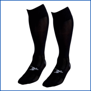 Precision Plain Pro Football Socks (708I - 708M) Black