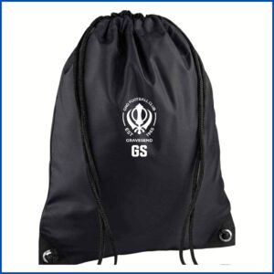 Bagbase Premium Gymsac (BG10) Black (11 Litres)