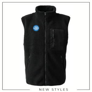 Ravine Unisex Borg Fleece Gilet (RV302) Black (Adults)