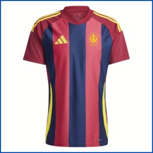 Adidas Striped 24 Jersey (IW2139 - IW2149) Team Navy Blue/Team Burgundy/Team Yellow