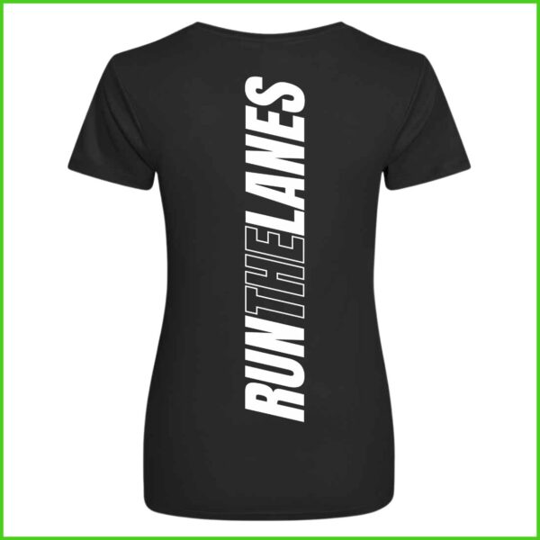 AWD Ladies Cool T-Shirt (JC005) Black - Image 2