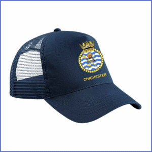 Beechfield Snapback Trucker Cap (BB640) French Navy/French Navy