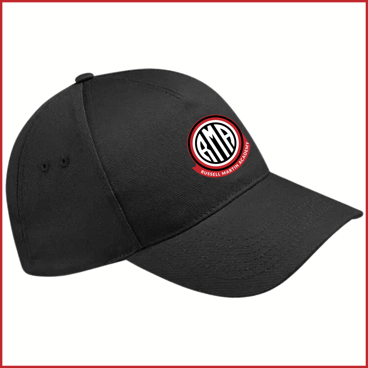 Beechfield Ultimate 5 Panel Cap (BB15) Black