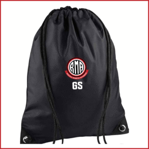 Bagbase Premium Gymsac (BG10) Black (11 Litres)