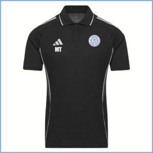 Adidas Tiro 25 Competition Polo (Coaches) (JY1804) Black/White