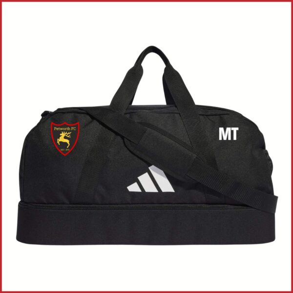 Adidas Tiro League Duffel Bottom Compartment Bag (HS9742) Black