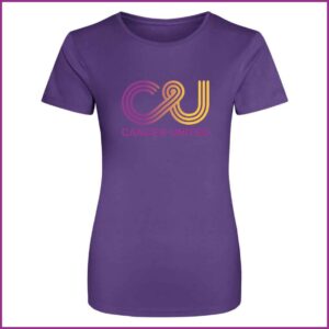 AWDis Ladies Cool T-Shirt 10 Year (JC005) Purple