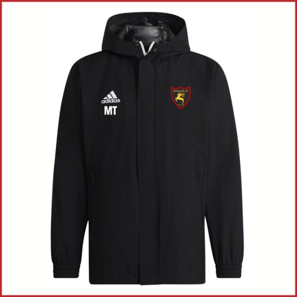 Adidas Entrada 22 All Weather Jacket (IK4014/IK4010) Black