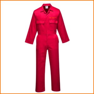 Portwest Euro Work Coverall (PW200) Red