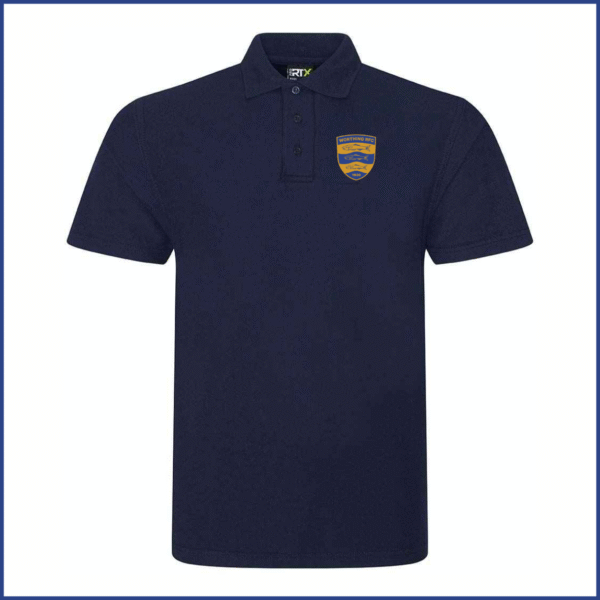 PRO RTX Polo Shirt (RX101) Navy (Adults) WRC Breast Badge