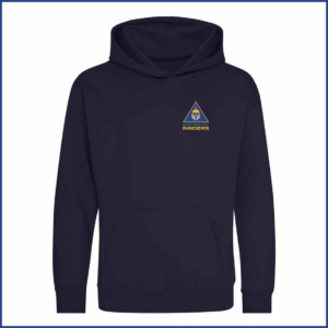 AWD Hoodie (JH001B) New French Navy (Youth) Raiders Breast Badge