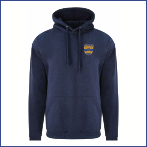 PRO RTX Hoodie (RX350) Navy (Adults) WRC Breast Badge