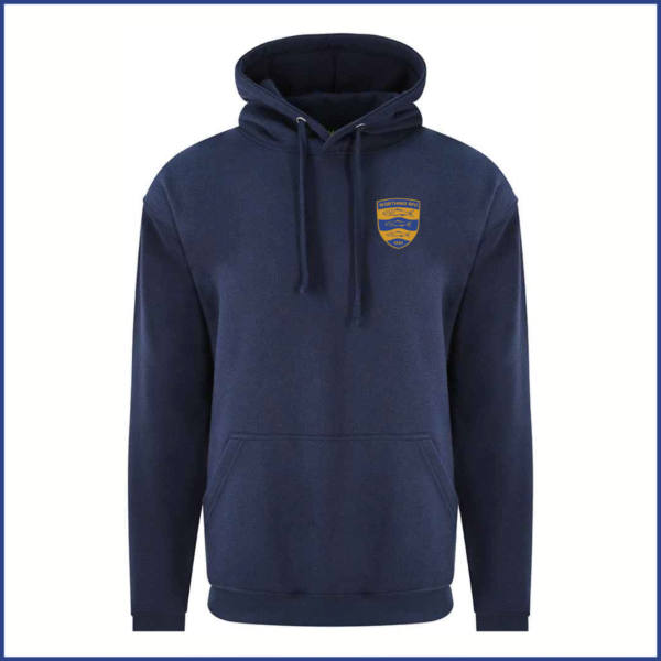 PRO RTX Hoodie (RX350) Navy (Adults) WRC Breast Badge