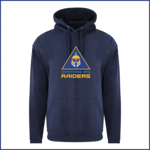 PRO RTX Hoodie (RX350) Navy (Adults) Raiders Chest Badge