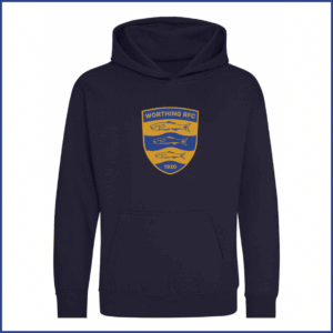 AWD Hoodie (JH001B) New French Navy (Youth) WRC Chest Badge