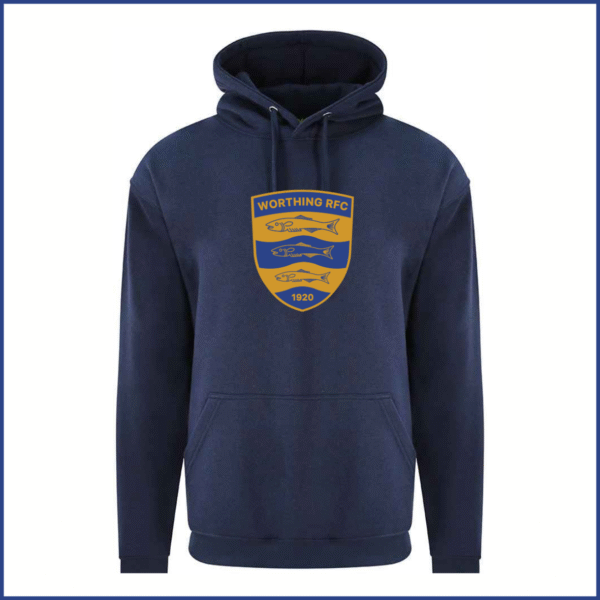 PRO RTX Hoodie (RX350) Navy (Adults) WRC Chest Badge