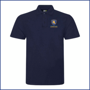 PRO RTX Polo Shirt (RX101) Navy (Adults) Warriors Breast Badge