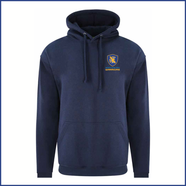 PRO RTX Hoodie (RX350) Navy (Adults) Warriors Breast Badge