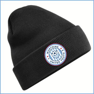 Beechfield Original Cuffed Beanie (BB45) Black (Coaches Only)