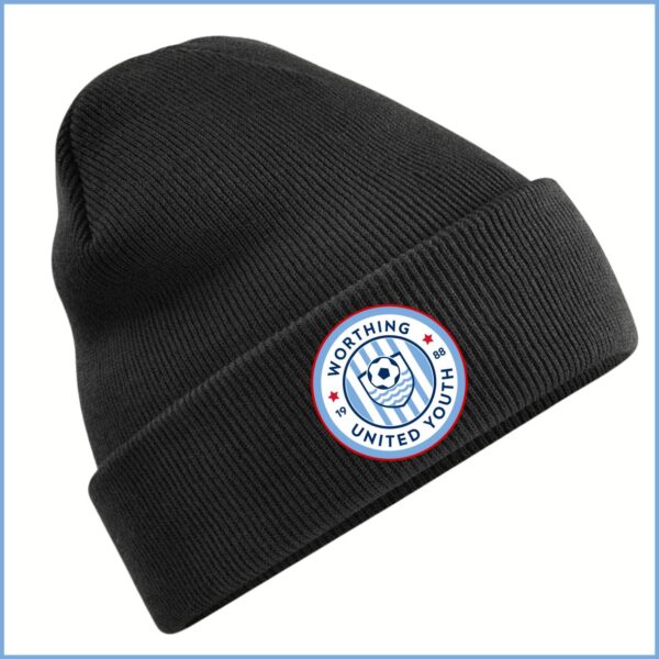 Beechfield Original Cuffed Beanie (BB45) Black (Coaches Only)