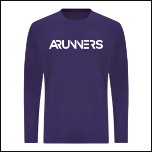 AWDis Cool Long Sleeve Wicking T-Shirt (Adults) JC002 (Purple)