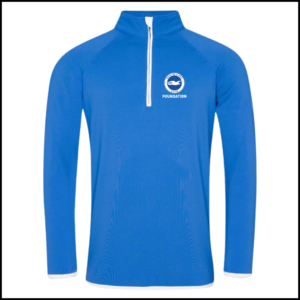 AWDis Cool Half Zip Sweat Top (Adults) JC031 (Royal Blue)