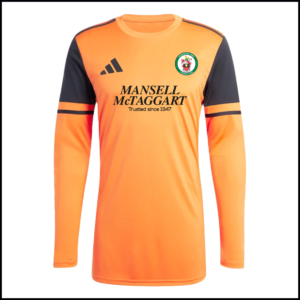 Adidas Squadra 25 GK ShirtShirt (Adults) JG1130 (Semi Impact Orange/Black)
