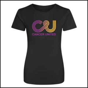 AWDis Ladies Cool T-Shirt - CU Logo (Adults) JC005 (Jet Black)