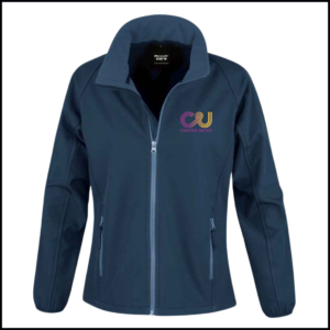 Result Core Ladies Printable Soft Shell Jacket (Adults) RS231F (Navy/Navy)