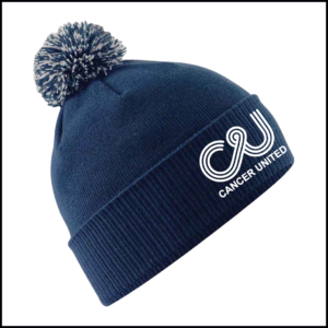 Beechfield Snowstar Beanie (One Size) BB450 (Navy/Light Grey)
