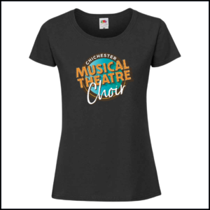 Fruit Of The Loom Iconic Ladies 195 T-Shirt (Adults) SS720 (Black)