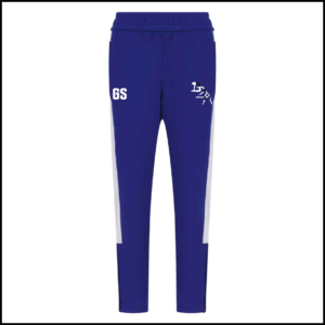 Finden & Hales Knitted Tracksuit Pants (Adults) LV881 (Royal Blue/White)