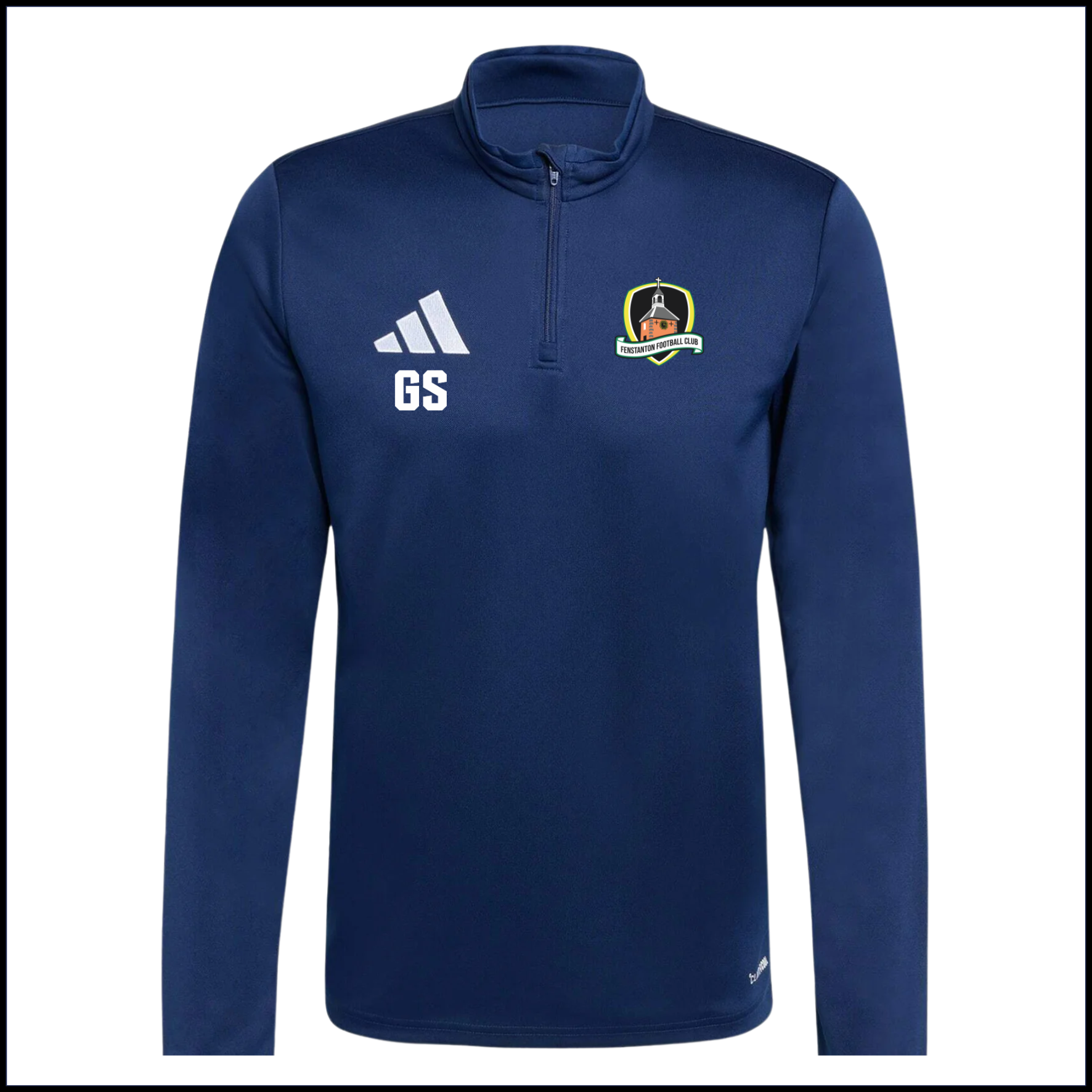 Adidas Entrada 26 Training Top (Youth) JZ6638 (Team Navy Blue/White)