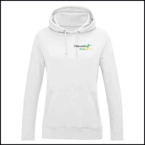 AWDis Ladies College Hoodie (Adults) JH001F (Arctic White)
