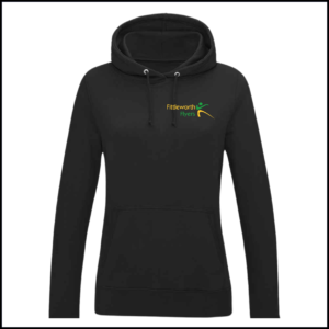 AWDis Ladies College Hoodie (Adults) JH001F (Jet Black)