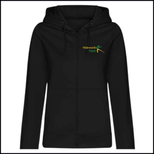 AWDis Ladies College Zoodie (Adults) JH050F (Jet Black)