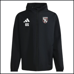 Adidas Entrada 26 All Weather Jacket (Adults) JZ9101 (Black/White)