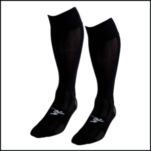 Precision Plain Pro Football Socks (All Sizes) 708I – 708M (Black)
