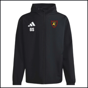 Adidas Entrada 26 All Weather Jacket (Adults) JZ9101 (Black/White)