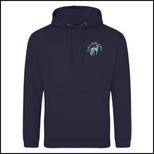 AWDis College Hoodie (Adults) JH001 (Oxford Blue)